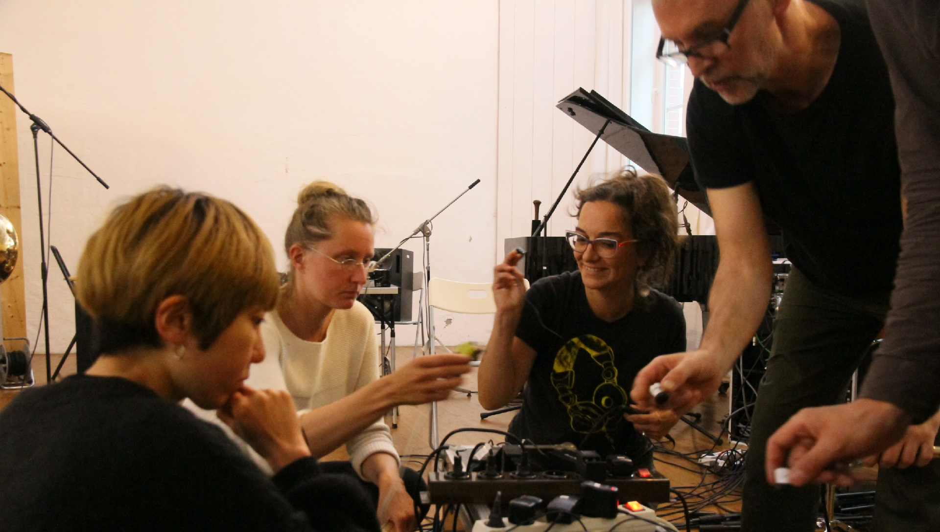 2019-07-08 Ame Zek's 'Unfinished sense of time' im Studio Börne45